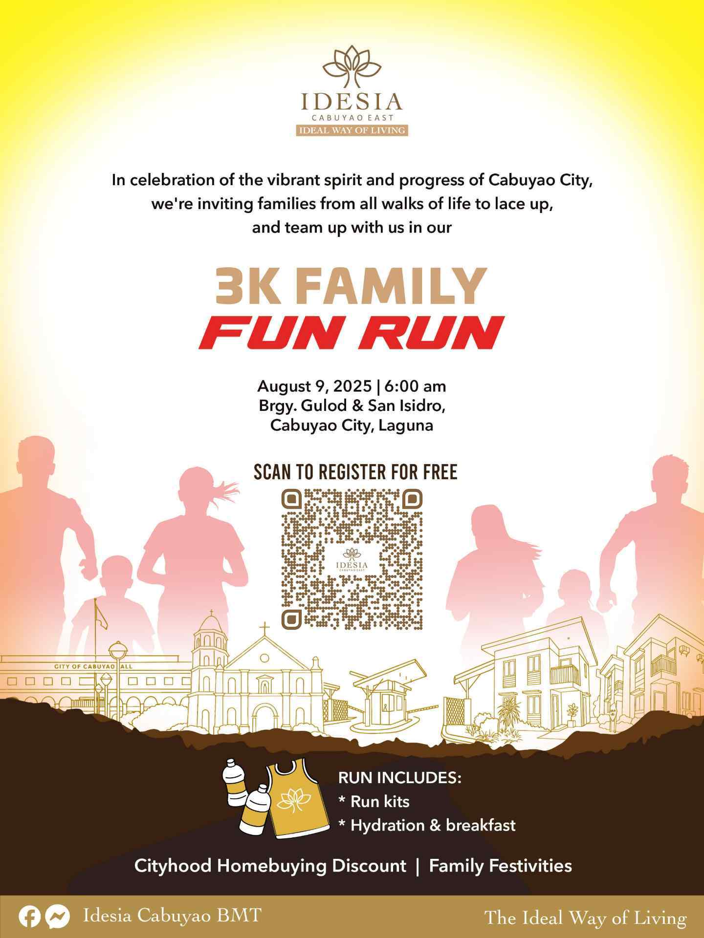 Idesia Cabuyao East 3K Family Fun Run